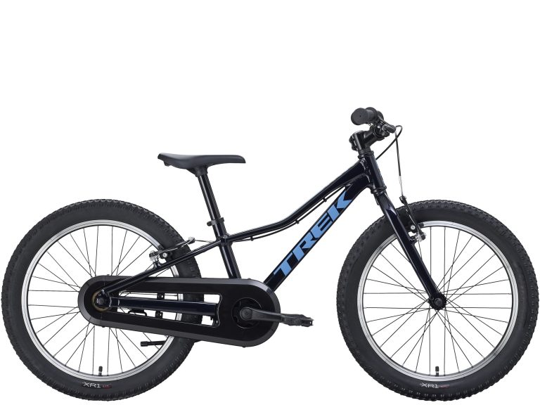 Trek Precaliber 20 pouces Freewheel 2027, vélo enfant à cadre aluminium, vue de profil