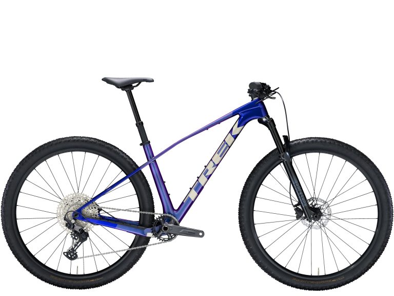 Trek Procaliber 9.5 3e génération 2026, VTT semi-rigide carbone, vue de profil