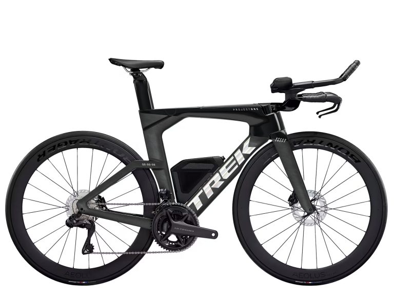 Trek Speed Concept SLR 7 2027, vélo de contre-la-montre carbone à cadre profilé, vue de profil