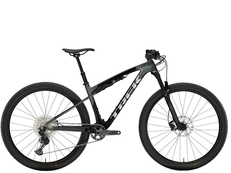Trek Supercaliber SL 9.6 2025, VTT de cross-country à suspension IsoStrut, vue de profil
