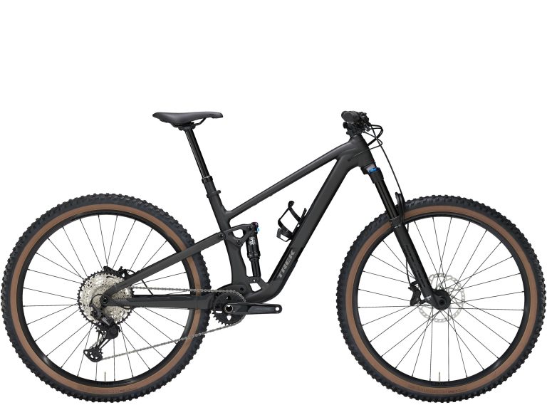 Trek Top Fuel 8 de quatrième génération 2026, VTT tout-suspendu aluminium, vue de profil
