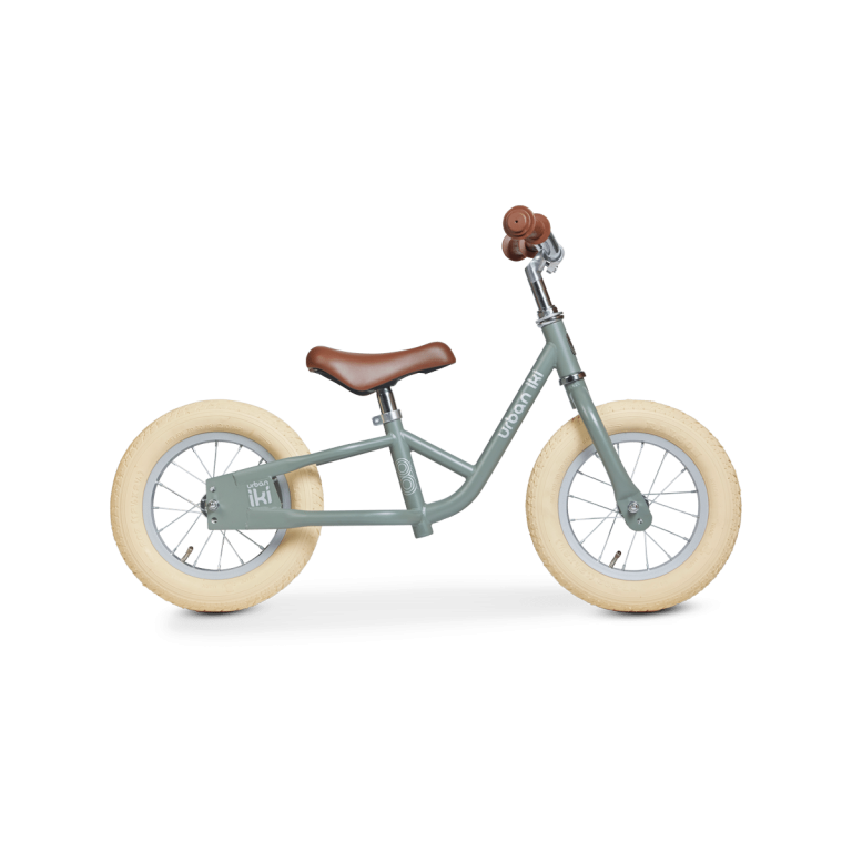 Draisienne évolutive Urban Iki 2 roues coloris vert, vue de profil