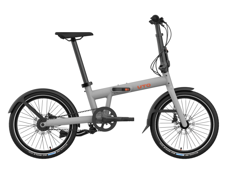 UTO PRO 20 (2025), vélo urbain compact à roues de 20 pouces, vue de profil