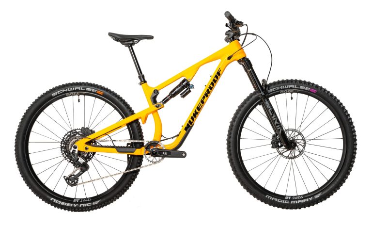 Nukeproof Reactor Alloy, VTT de trail tout-suspendu aluminium en 29 pouces, vue de profil
