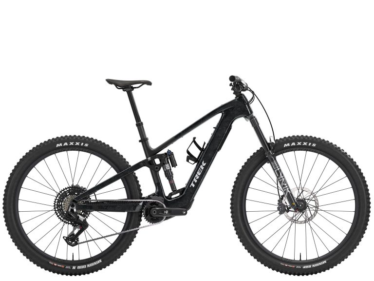Trek Fuel+ EX 9.8 Eagle 90 2027, VTT tout-suspendu carbone de trail, vue de profil