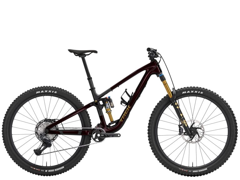 Trek Fuel EX 9.8 XT Di2 2027, VTT tout-suspendu de trail à cadre carbone, vue de profil