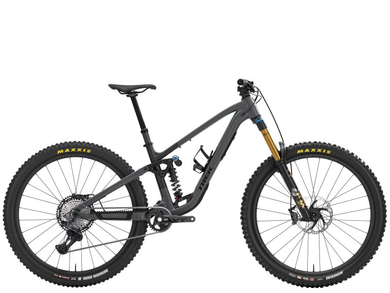 Trek Fuel LX 9 XT 2027, VTT tout-suspendu à grand débattement et cadre aluminium, vue de profil